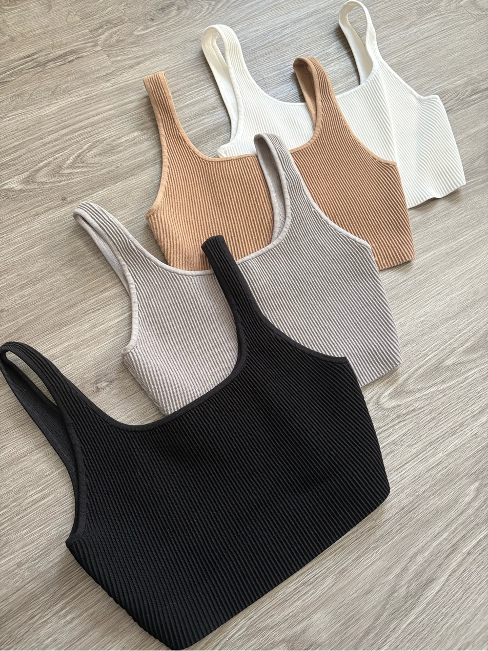 Babaton sculpt knit tanks